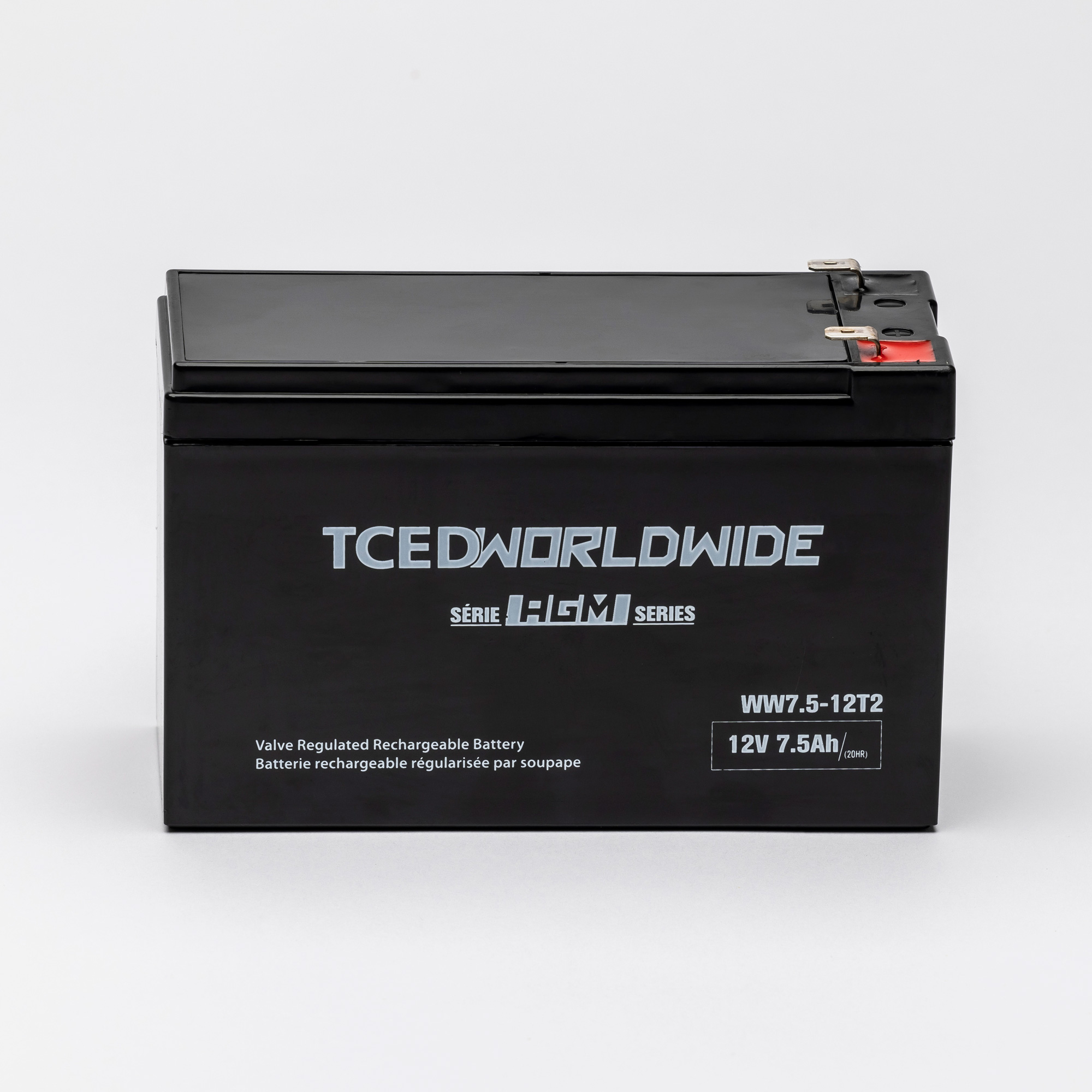 WW7.5-12T2 AGM Battery 12V 7.5Ah/34W - Image 2