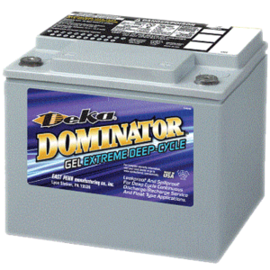 Deka 8G40C Pow-R-Surge Battery – Group 40C – Gel Battery
