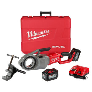 MILWAUKEE   Mlw-2874-22Hd M18 Fuel™ 18V 2" Pipe Threader With One-Key™ Kit, (2) Hd12.0 Batteries, (1) Charger
